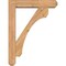 Ekena Millwork Legacy Craftsman Smooth Bracket w/ Offset Brace, Western Red Cedar, 5 1/2"W x 24"D x 32"H BKT0604X24X32LEC04SWR - alternate 4